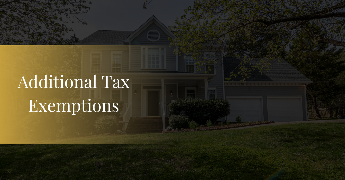 Additional Tax Exemptions