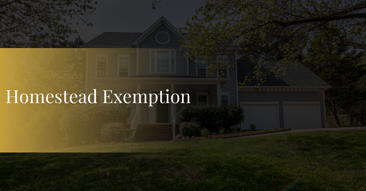 Homestead Exemption